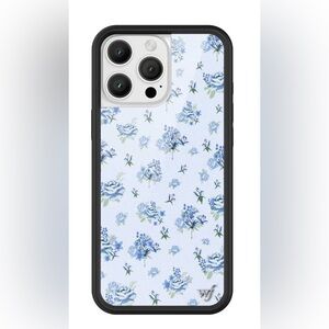 Wildflower Floral Blue Phone Case
